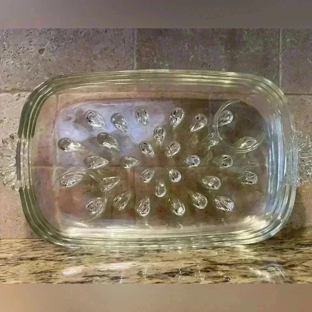 Vintage Hazel Atlas - 1950’s Snack Plates - All 4 are in Mint Condition